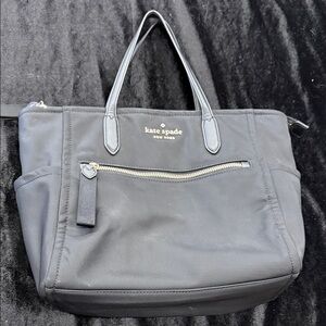 Kate Spade Charcoal Tote Bag